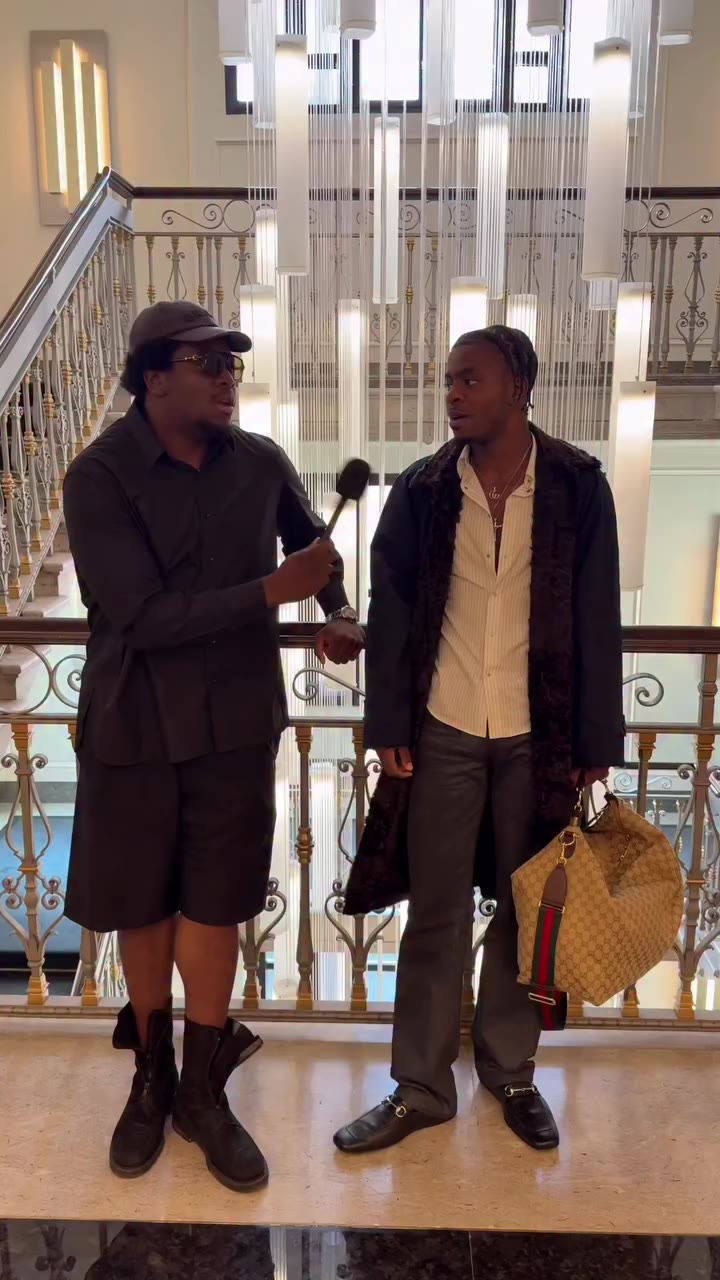 We spoke to @tolafolaa just after the @gucci SS27 show by Demna. He spoke to…