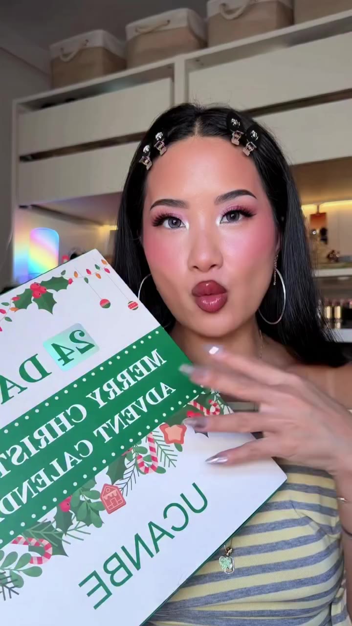 OK WHAT DO WE THINK about this one? #makeup #makeupchallenge #adventcalendar…