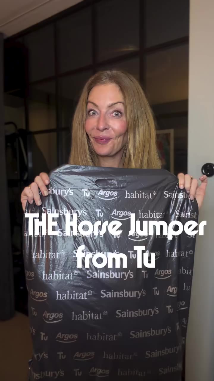 THE HORSE JUMPER from @tuclothing So I ordered these mid flight last week as…