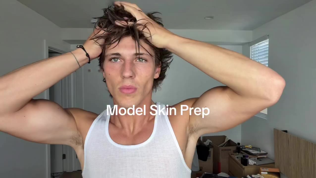 Pre shoot #skincare