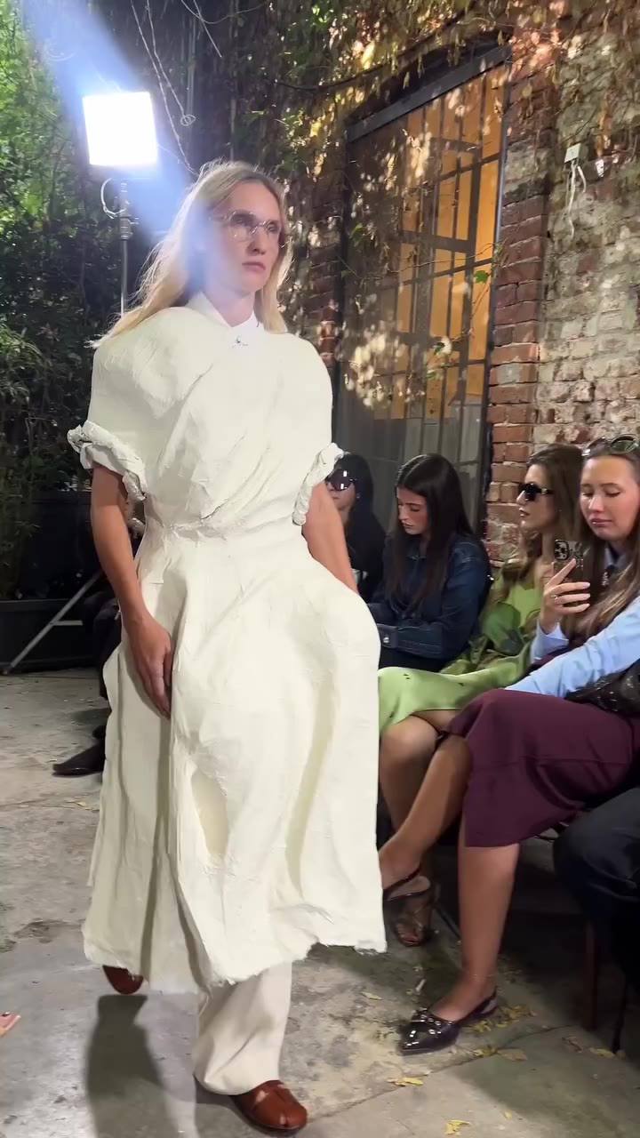 ACT N°1 @act_n1 SS27 — a striking collection balancing sculptural silhouettes…