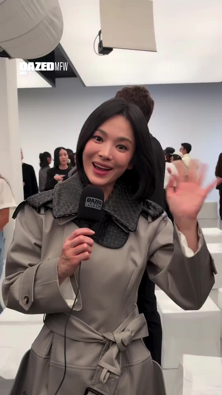 BOTTEGA VENETA 보테가 베네타 앰배서더로 첫 쇼를 함께한 소감은요? @kyo1122 @newbottega…