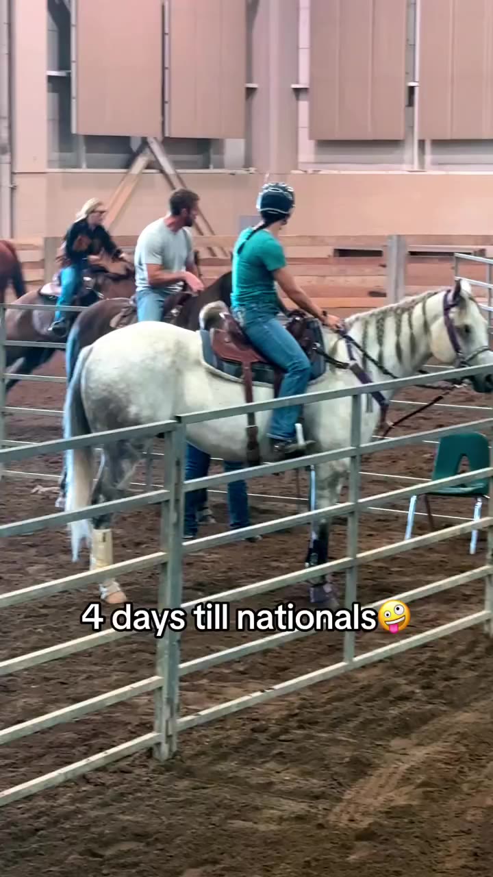 I’m so geeked #fyp #western #country #rodeo #barrelracing
