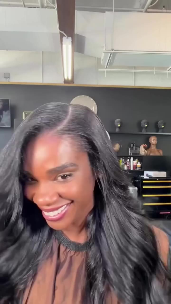 Luxury Hair Day ✨🤎 The transformation speaks for itself! I’m wearing 4…
