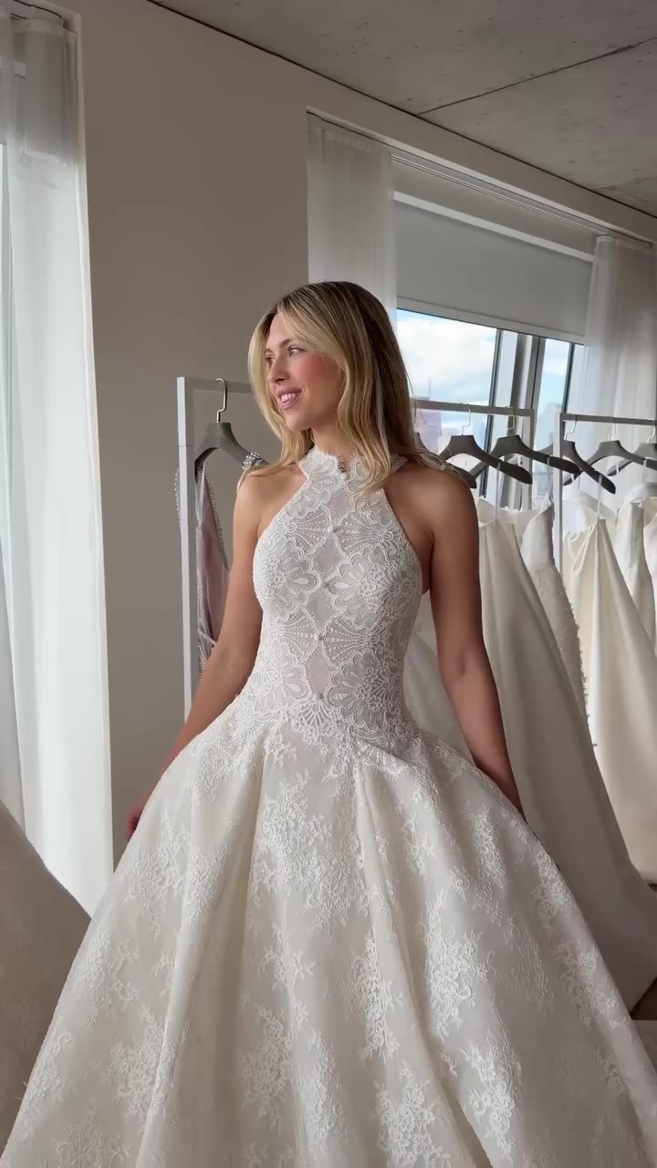 @hopelavine wearing Steven Khalil in New York, embodying the modern romance of…