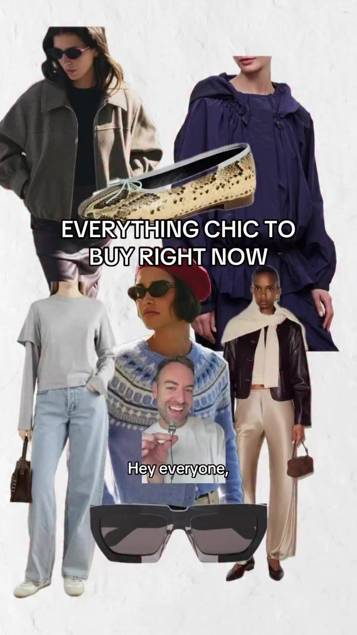 Jackets, sweaters, jeans—there’s a whole lot of chic things worth shopping…