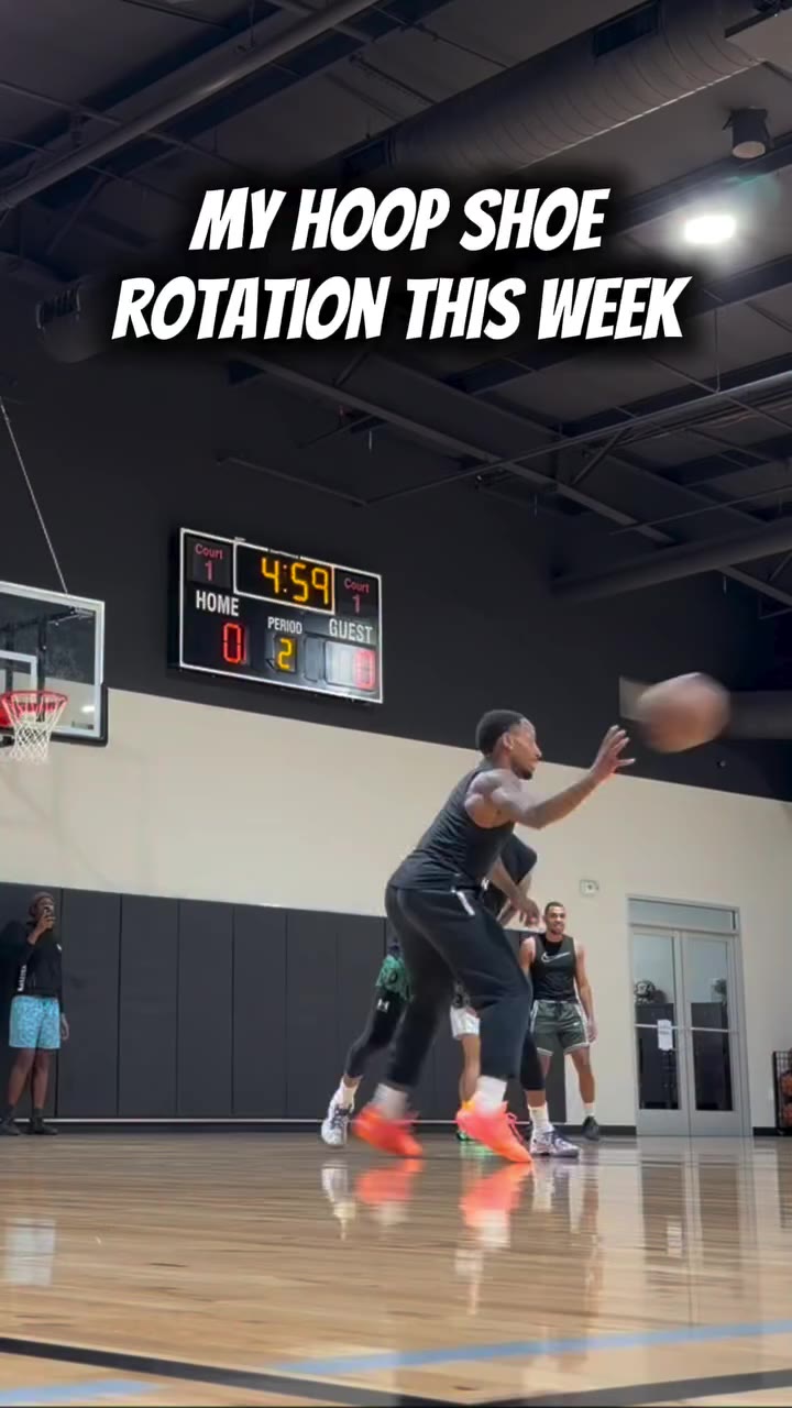 My Hoop Shoe Rotation This Week !