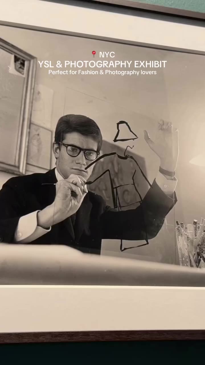 YVES SAINT LAURENT & PHOTOGRAPHY EXHIBIT 📸 As we know, YSL’s story and body…