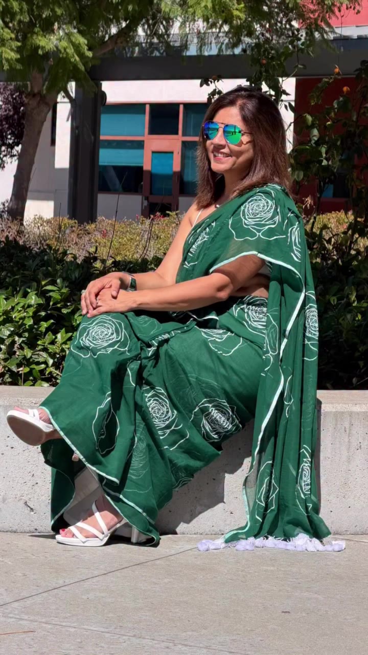 This saree! $61 - So artistic and pretty! See you all next Saturday and…