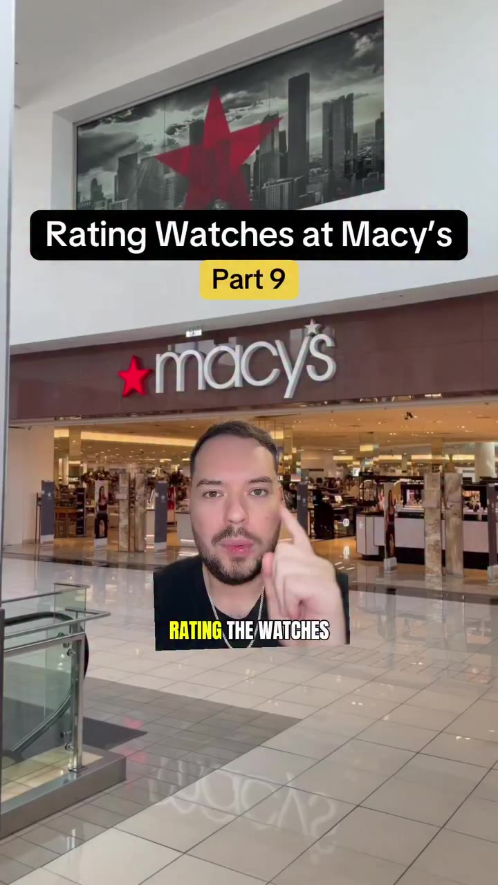 Rating the watches I tried at Macys - Part 9 #menswatches #watchenthusiast…