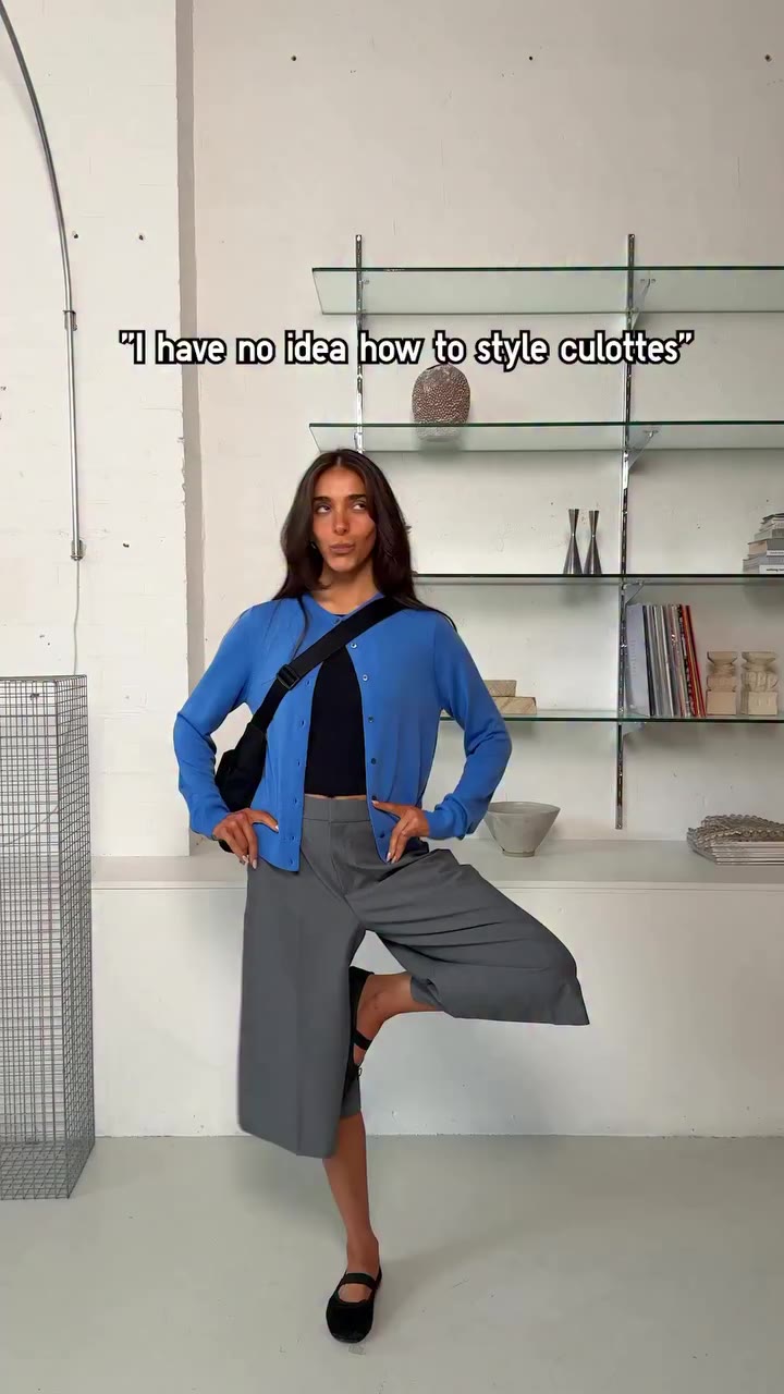 Not sure how to style culottes? 🤔 Watch this. #UNIQLOAU #LifeWear…