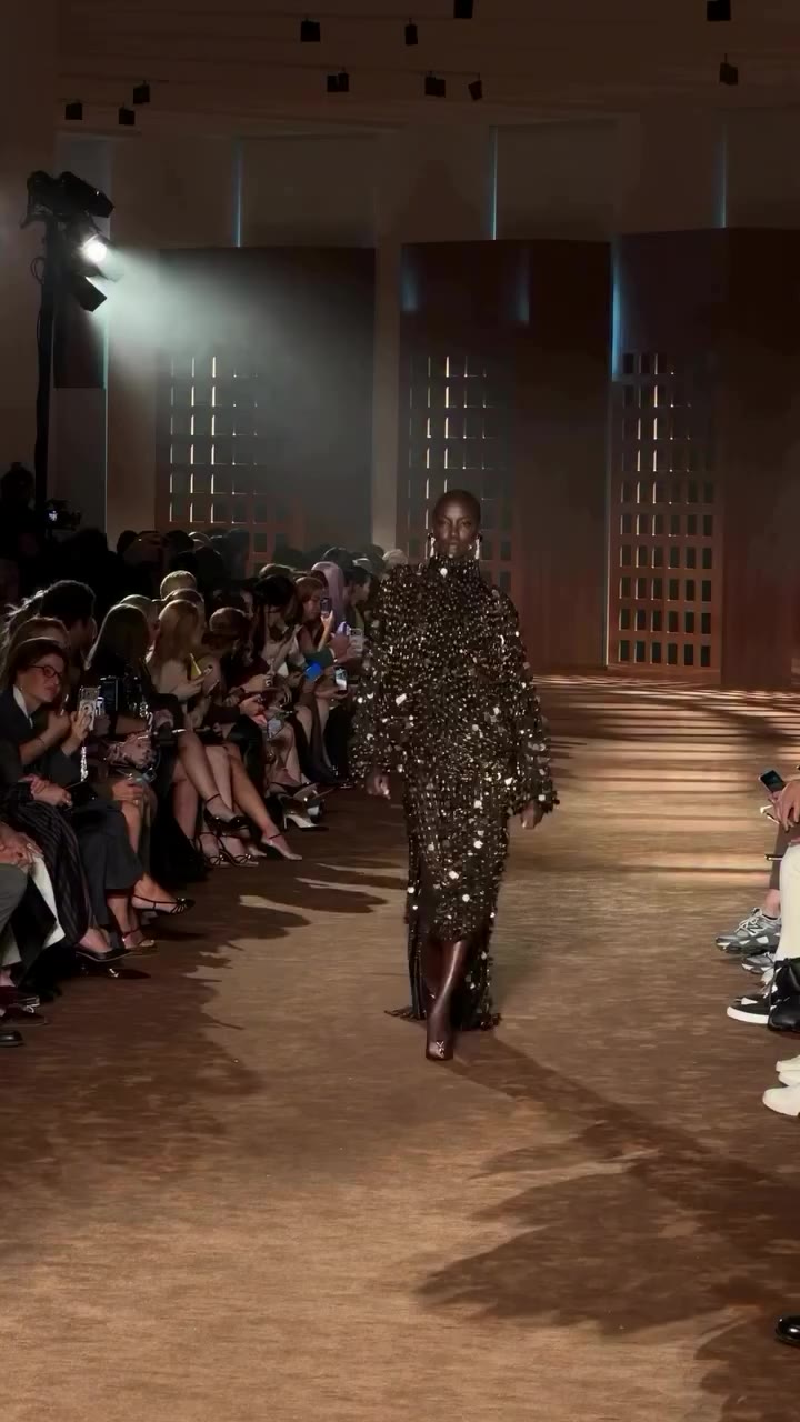 @maximiliandavis presented his collection for @ferragamo this morning at the…