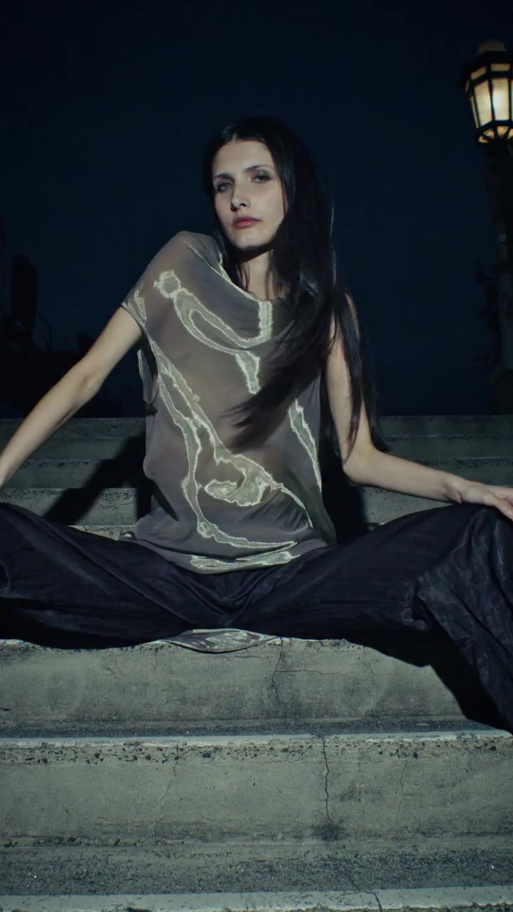 From our SS26 campaign, Quiet Rebellion, Bronze Liquid Organza introduces a…