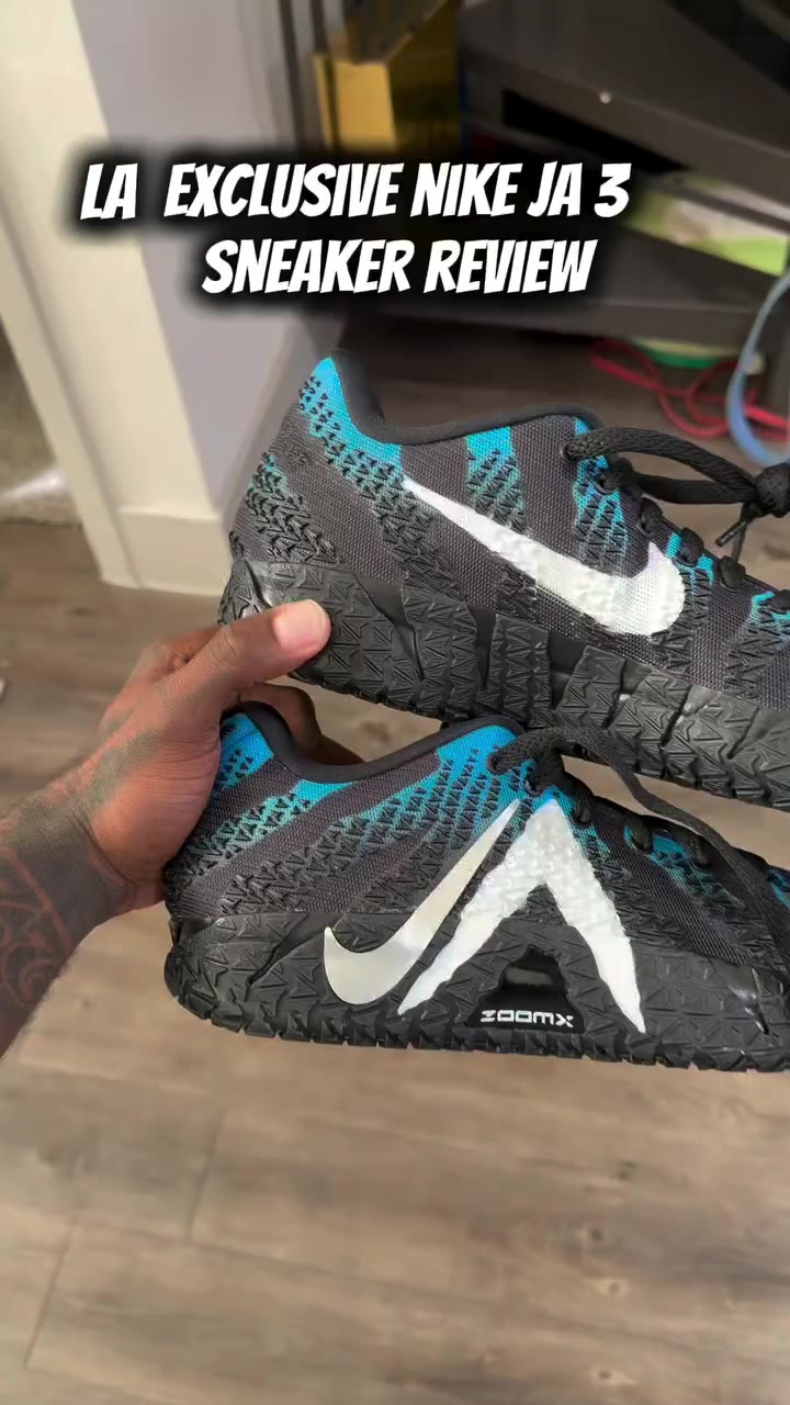 LA Exclusive Nike Ja 3 Sneaker Review