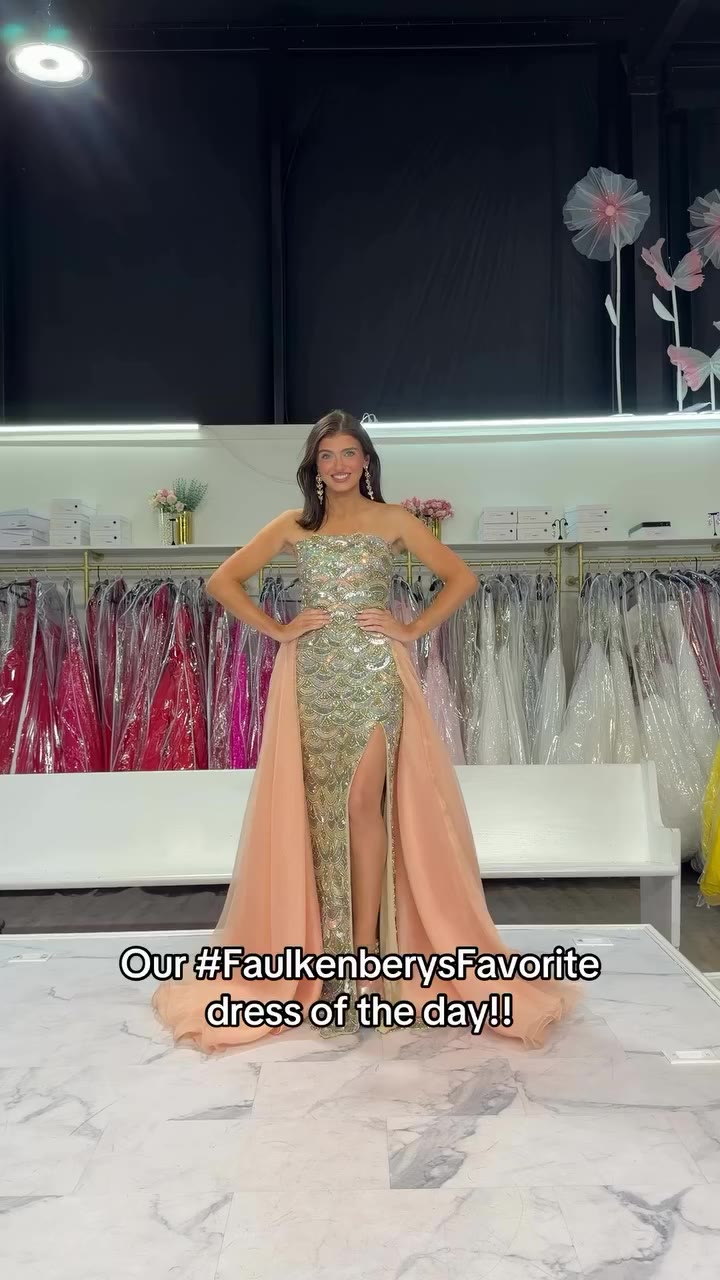 How good is this dress/cape combo We are IN LOVE!! Jovani 52453 Light blue…