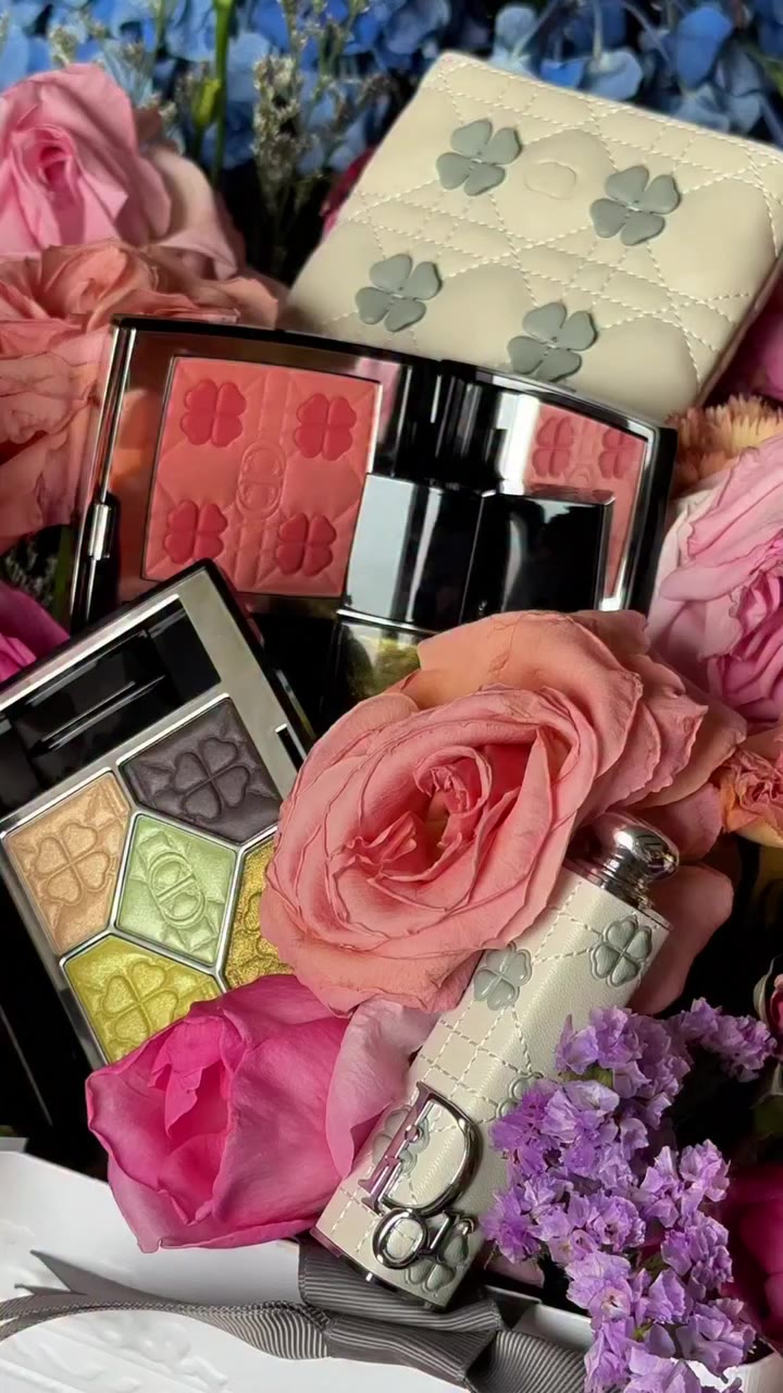 call my charmed by the lucky clover collection from @diorbeauty…