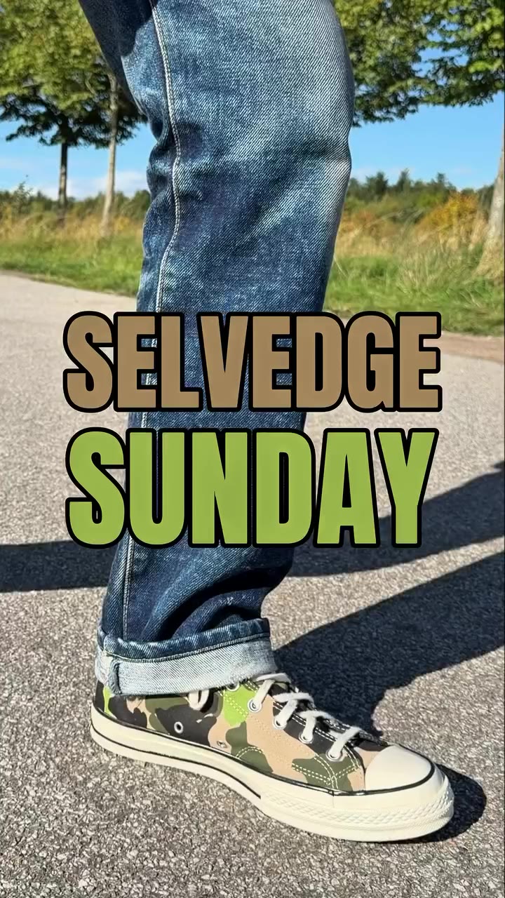 SELVEDGE SUNDAY (AS USUAL) Although today’s outfit is a little less usual…