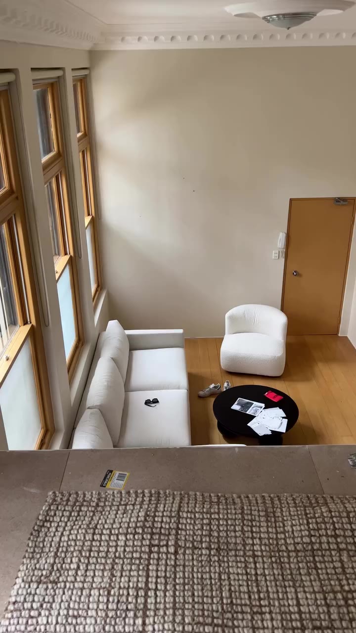 When you I walked into this apartment and fell in love with it. It was a total…