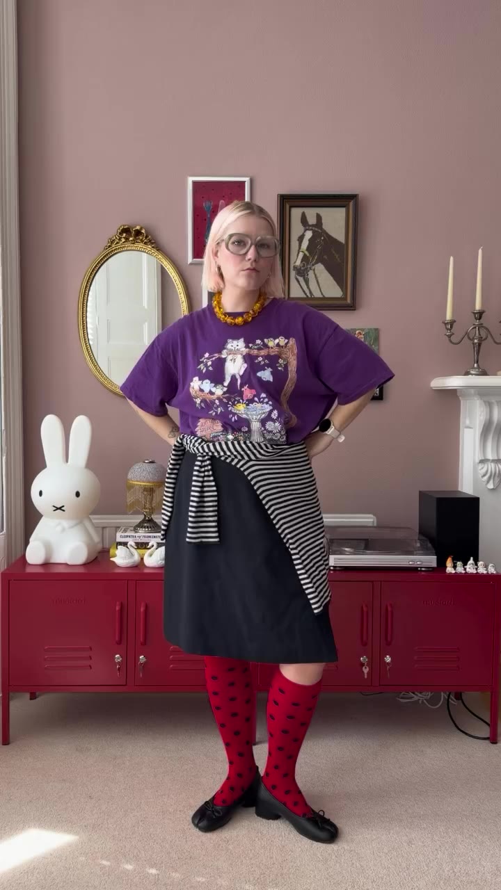 back again for another thrifted vs styled and I reaaaaalllllly like these…