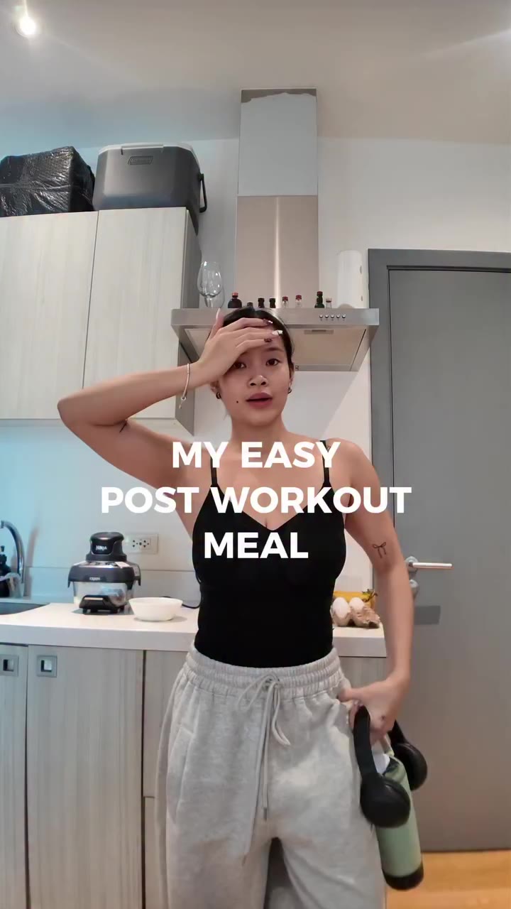 Post-workout meal made easy with my Ninja CRISPi 🍗💪🏻 Inspired by Erwan…