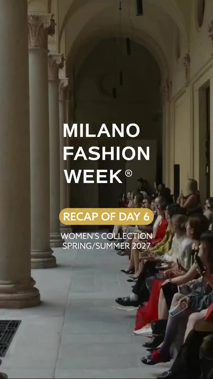 Today at Milan Fashion Week®: @HuiMilano @GiorgioArmani @MilanoModaGraduate…