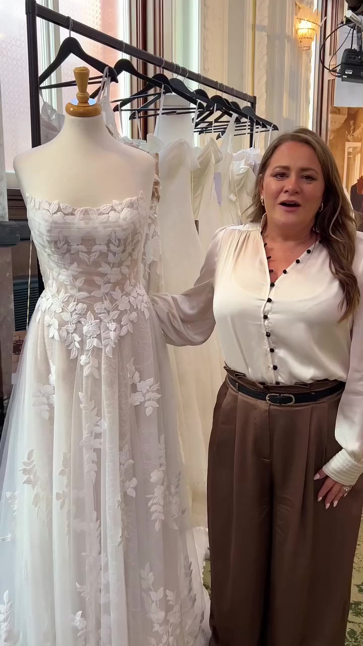 Vine brought to life by head designer Liz Young from the @madilanebridal event…